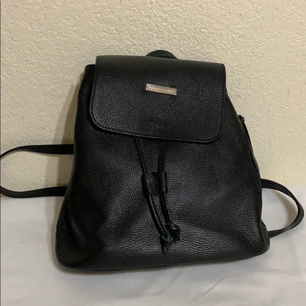 Renata Corsi leather backpack